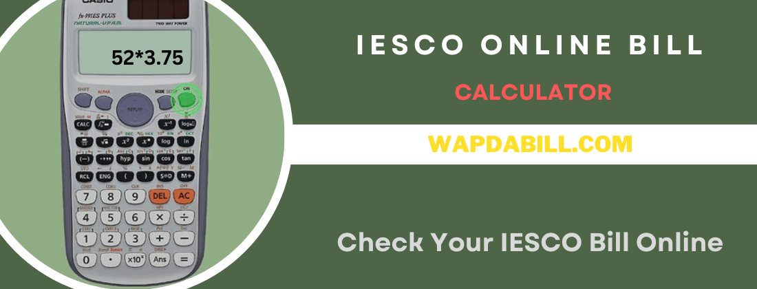 IESCO Online Bill Calculator