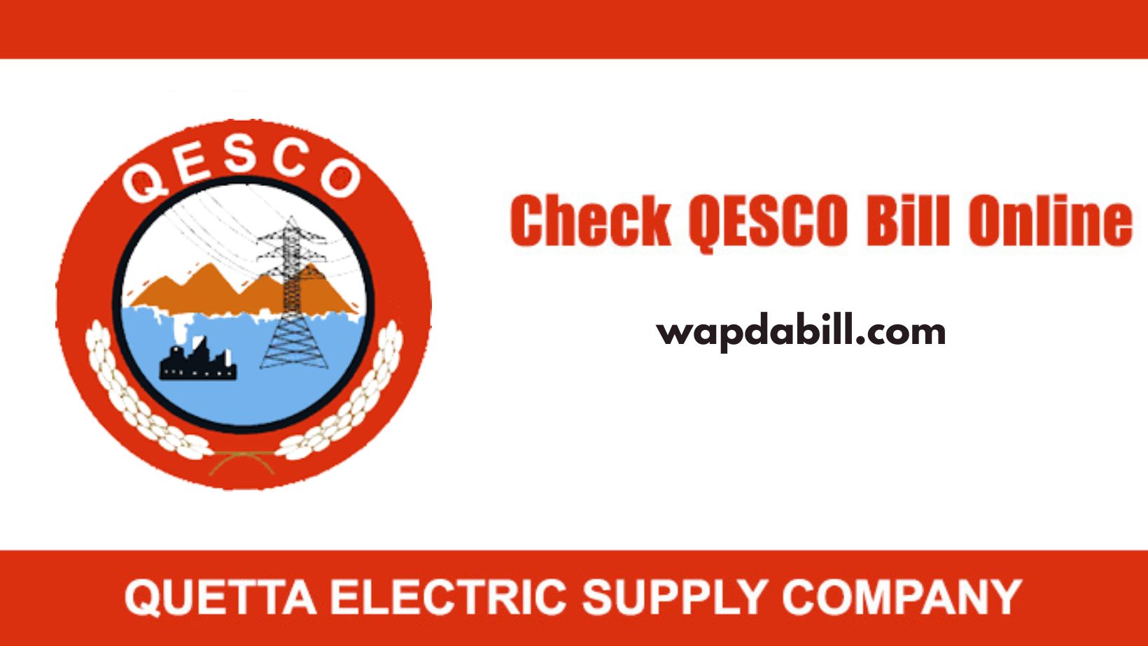 QESCO Bill Online Check